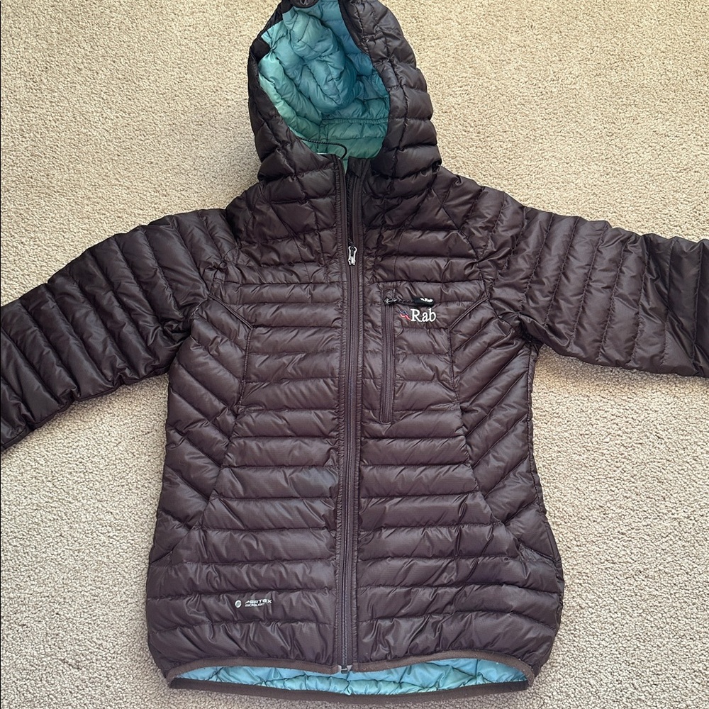 Rab microlight alpine down coat - image 1